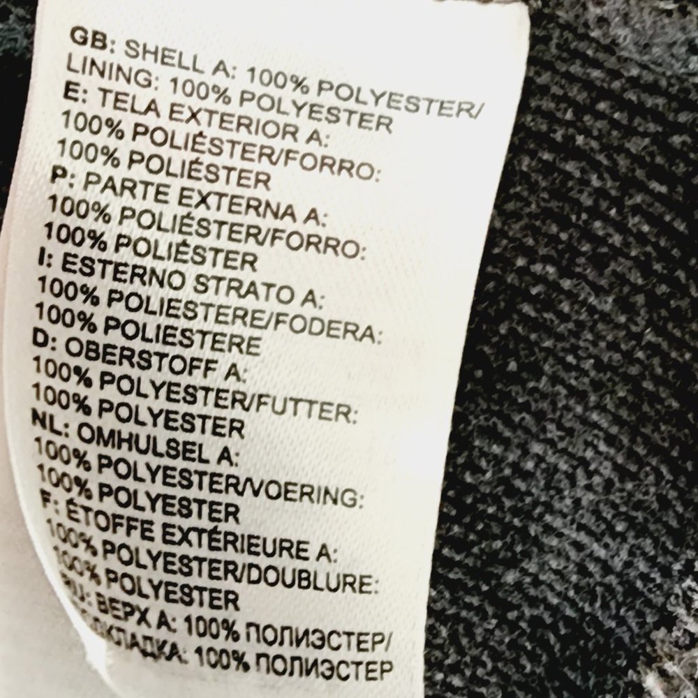 The North Face Men's Scuba Fleece Lined Sweatshirt Hoodie Blue/Grey Size Small - Picture 6 of 13